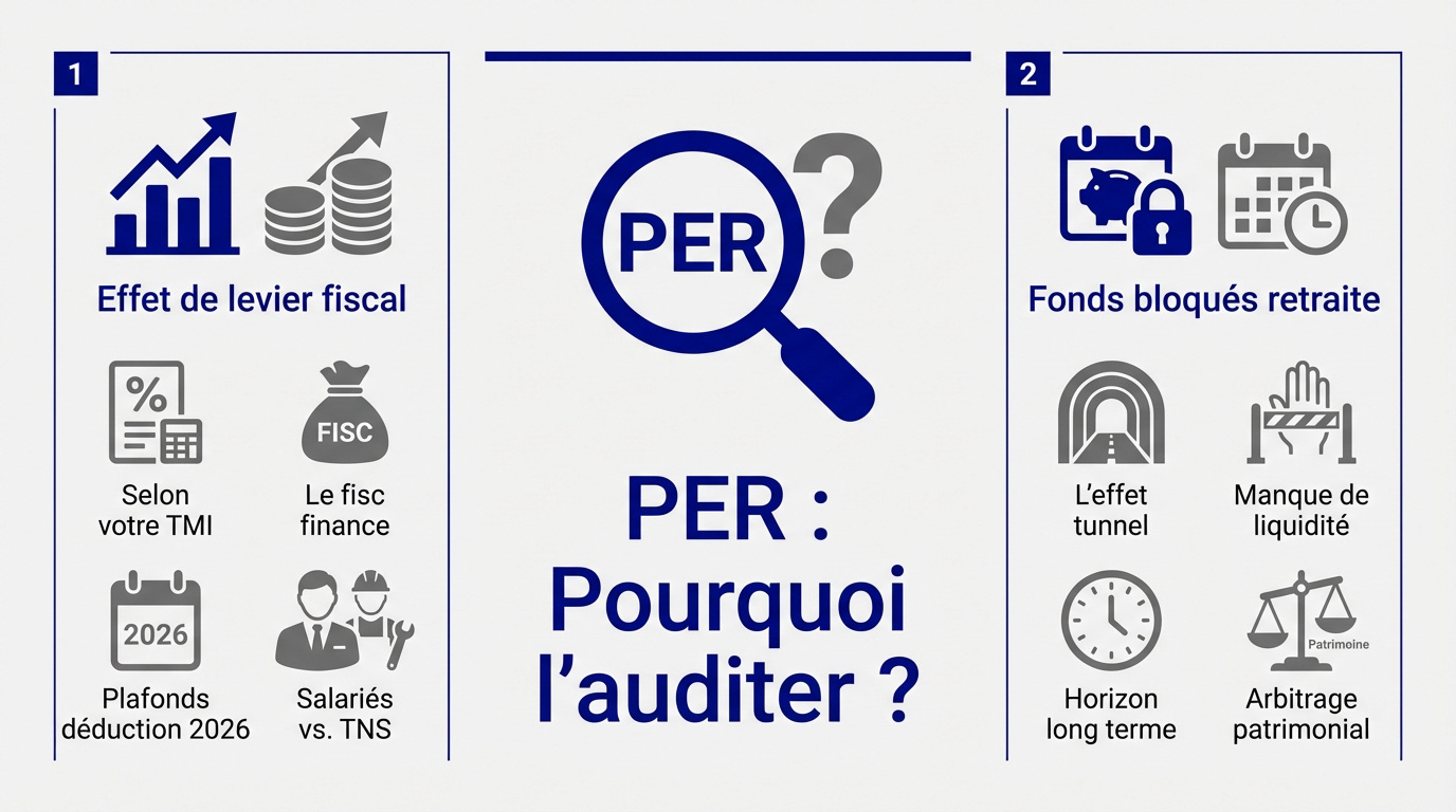 Vérification de la conformité fiscale du PER